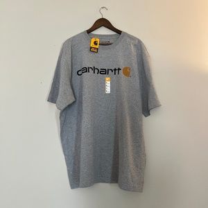 Men's Gray Carhartt short sleeve shirt size XL